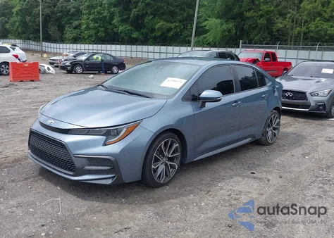 2020 Toyota Corolla Se/Se Nightshade Edition from USA, damaged, VIN 5YFS4RCE1LP057357